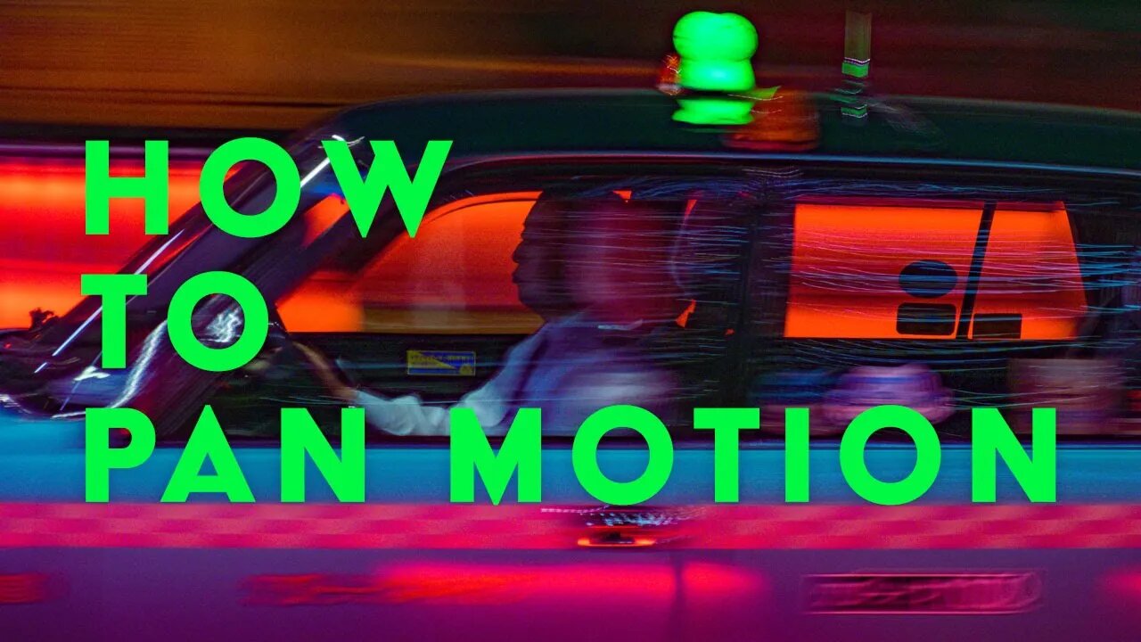 Photography Panning Tutorial - Capturing a Car with Motion Blur