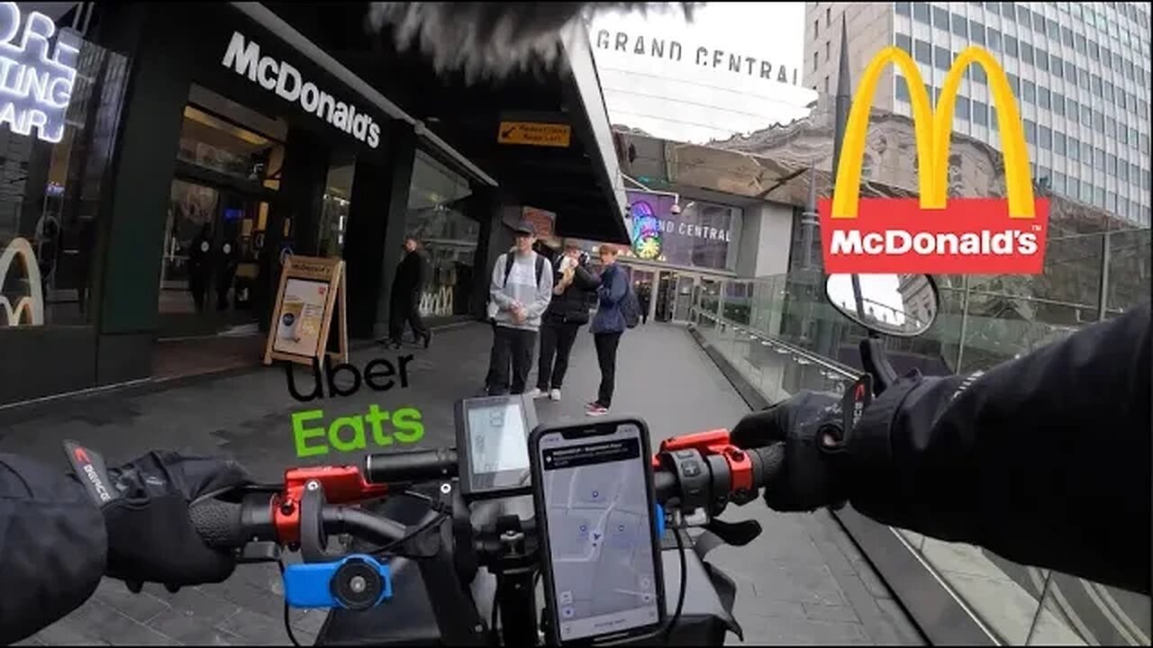 Delivering Stacked from McDonald's