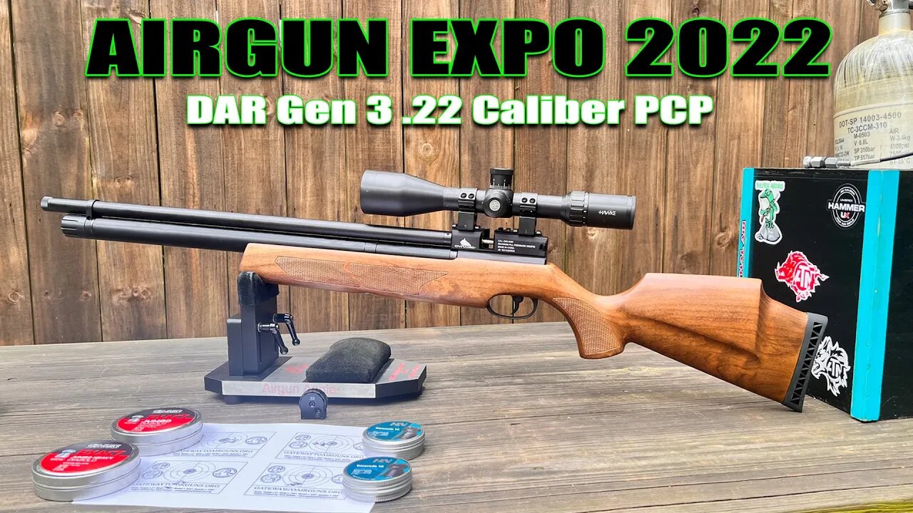 AE22 - Let’s check out the DAR Gen 3 .22 Caliber PCP