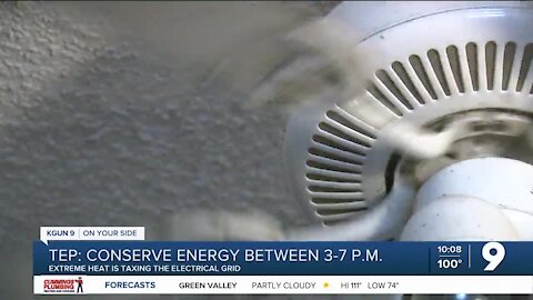 TEP asks customers to conserve energy during peak hours