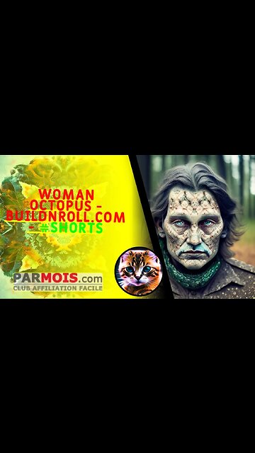 Woman Octopus - BuildNRoll.com - #shorts