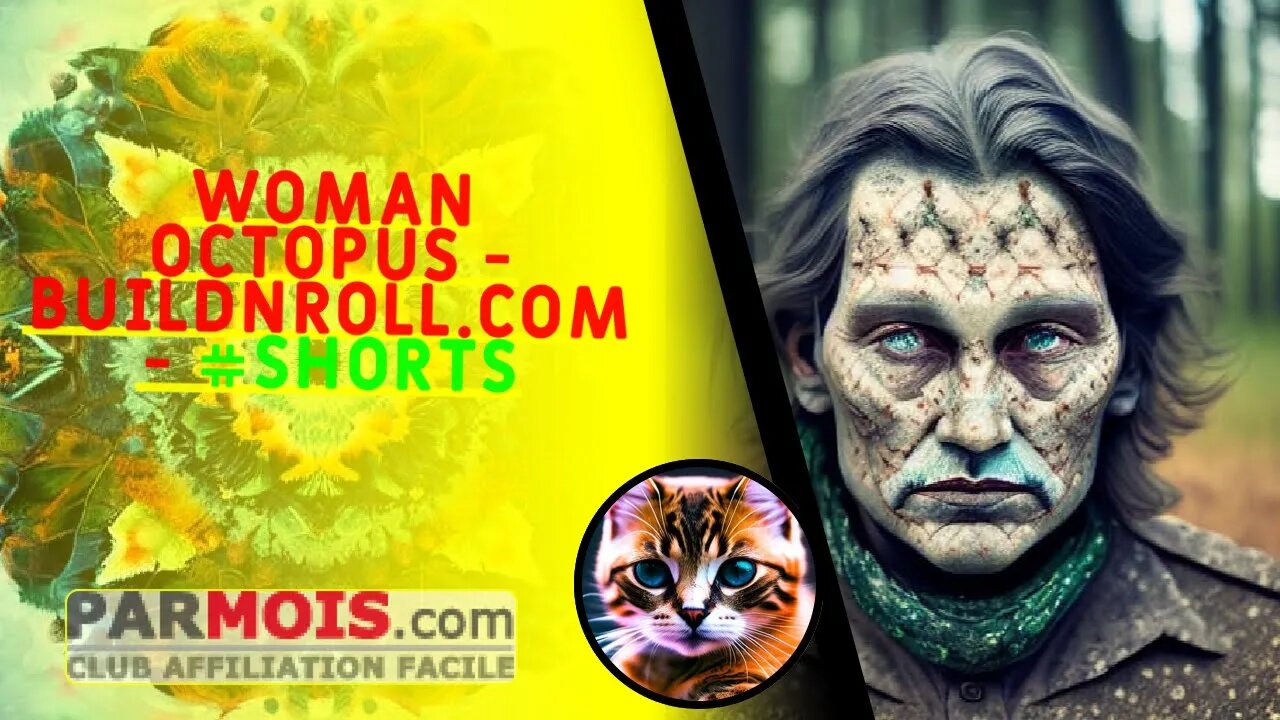 Woman Octopus - BuildNRoll.com - #shorts