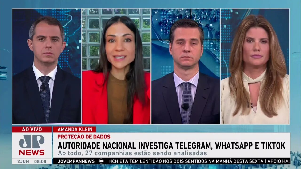 ANPD investiga Telegram, WhatsApp e TikTok; Amanda Klein e Cristiano Beraldo analisam