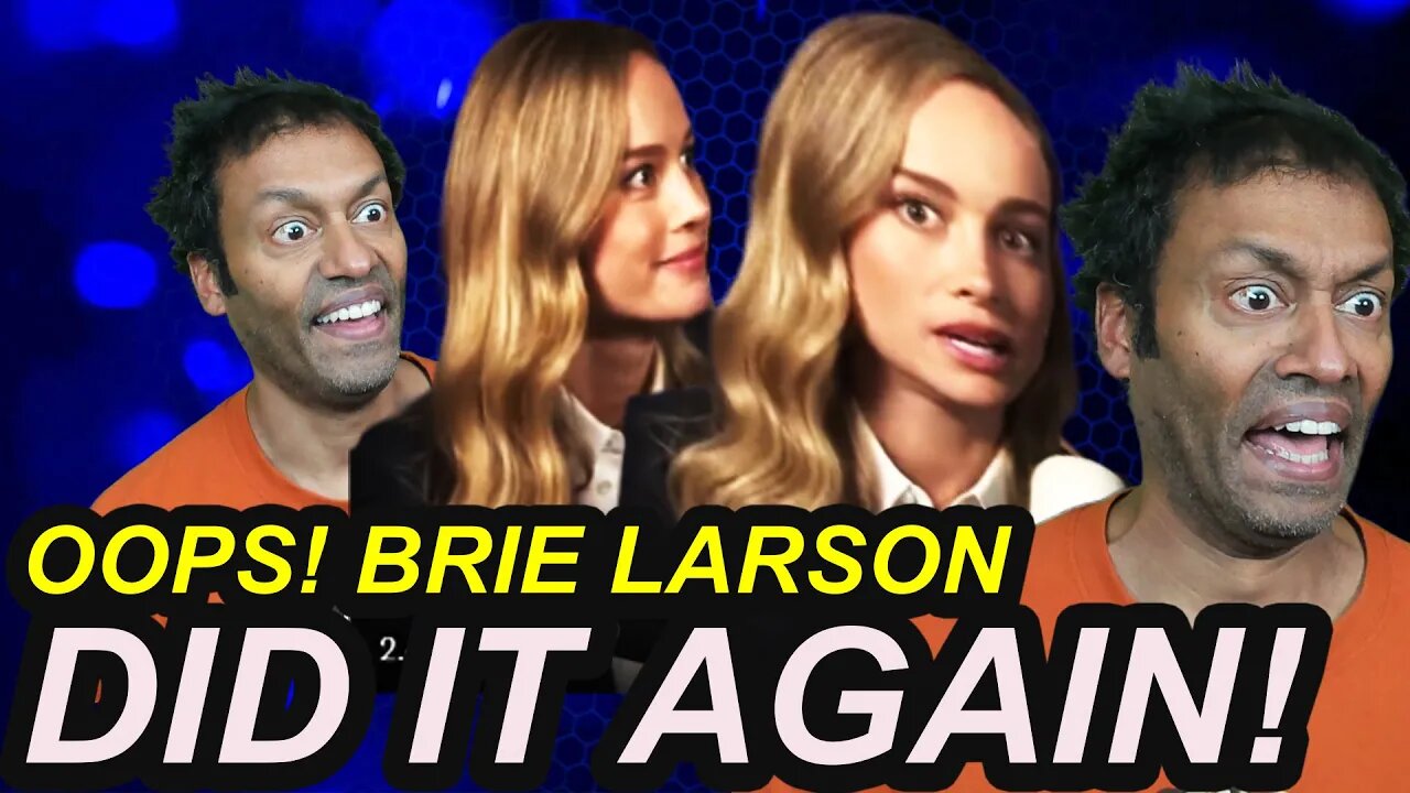 HILARIOUS Video of BRIE LARSON When Asked About CAPTAIN MARVEL 2