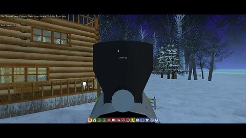 Active Worlds Online Exploration: Alaska Server Featuring Campbell The Toast