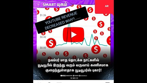 #youtubeshorts #youtube #youtuber | Youtube Revenue Decreased Why?