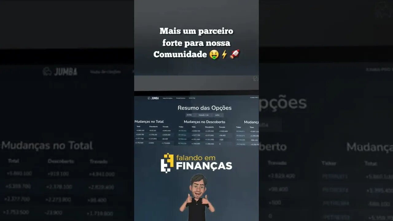 Parceria Jumba & Falando em Finanças⚡Até 41% de DESCONTO utilizando o cupom "FALANDOEMFINANÇAS"⚡