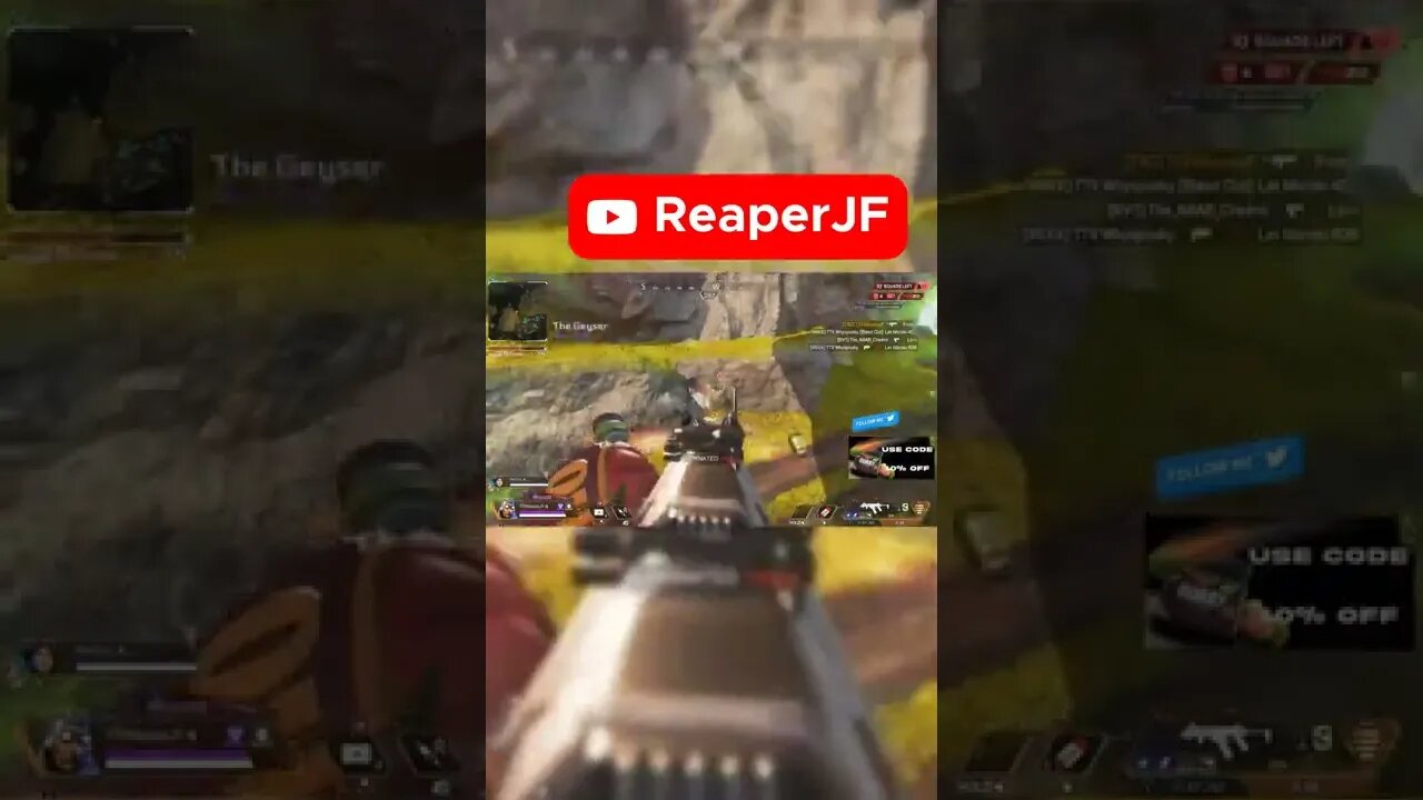 Easy Squad wipes as Duo #shorts #apexlegends