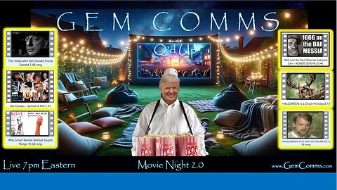 GemComms w/Q'd Up: Movie Night 2.0