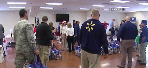 Operation Homefront distributes hundreds of meals and toys