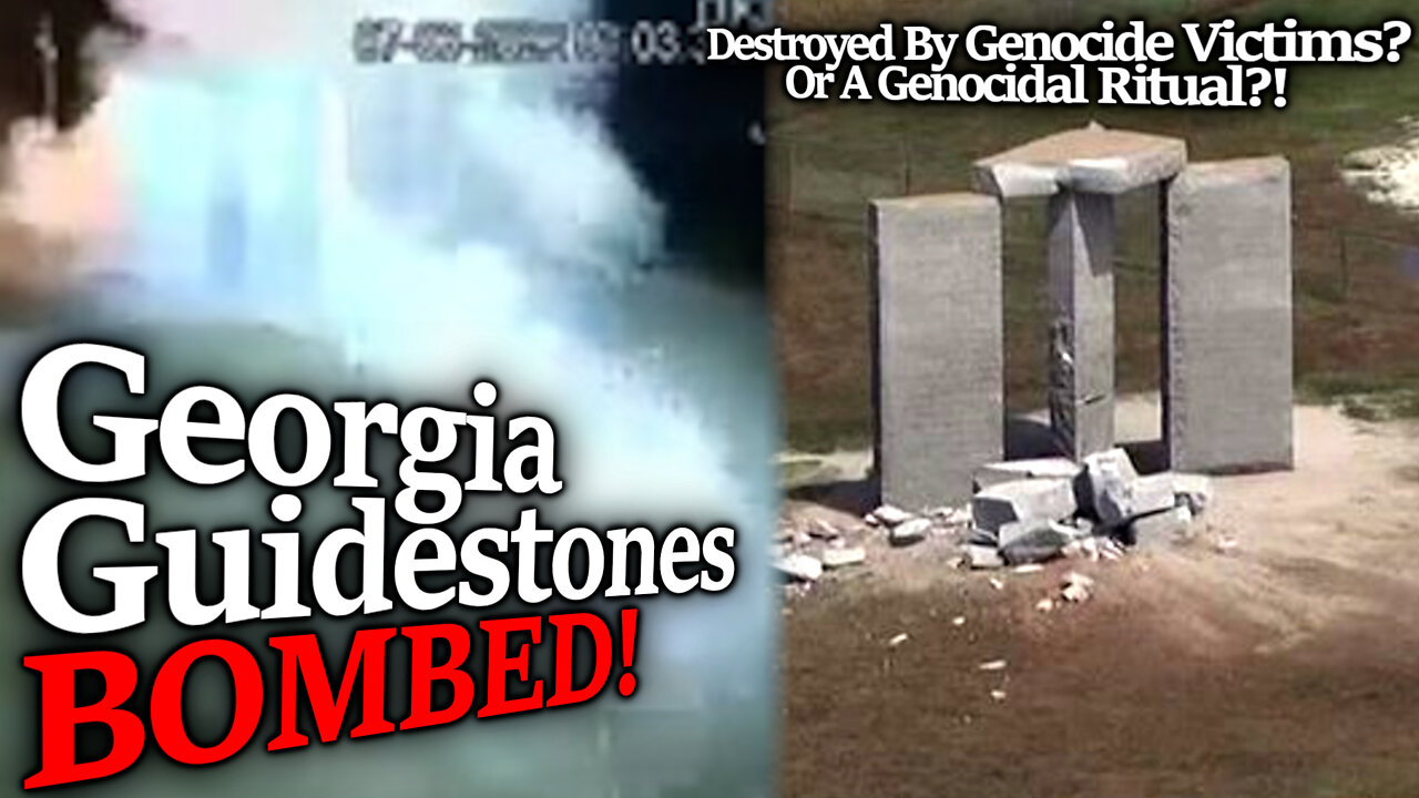 Georgia Guidestones BLOWN UP With Bomb! Victims Take Down Depopulation Shrine, Or A Depop RITUAL?!