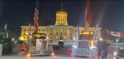 Freedom Convoy 2022 : Winnipeg