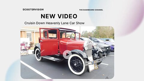 2023 Cruisin Down Heavenly Lane Car Show Scootervision