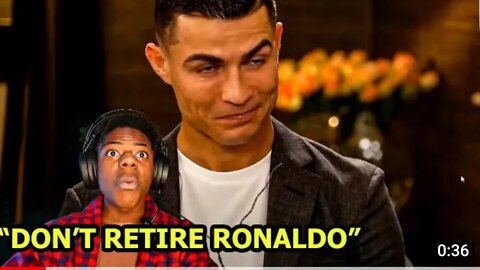 IShowSpeed Reacts to Ronaldo Retiring