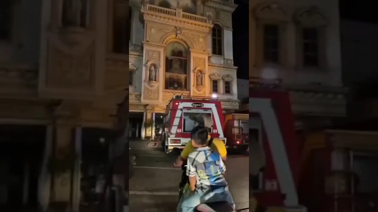 KEBAKARAN DI KARAOKE CHARLY METRO LAMPUNG