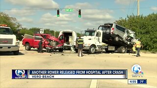 Another rower released from hospital after Vero Beach crash