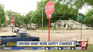 Stop signs installed at troubled Tampa Bay intersection