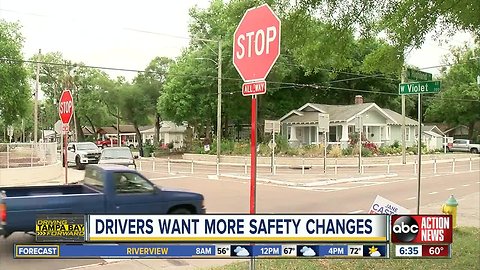 Stop signs installed at troubled Tampa Bay intersection