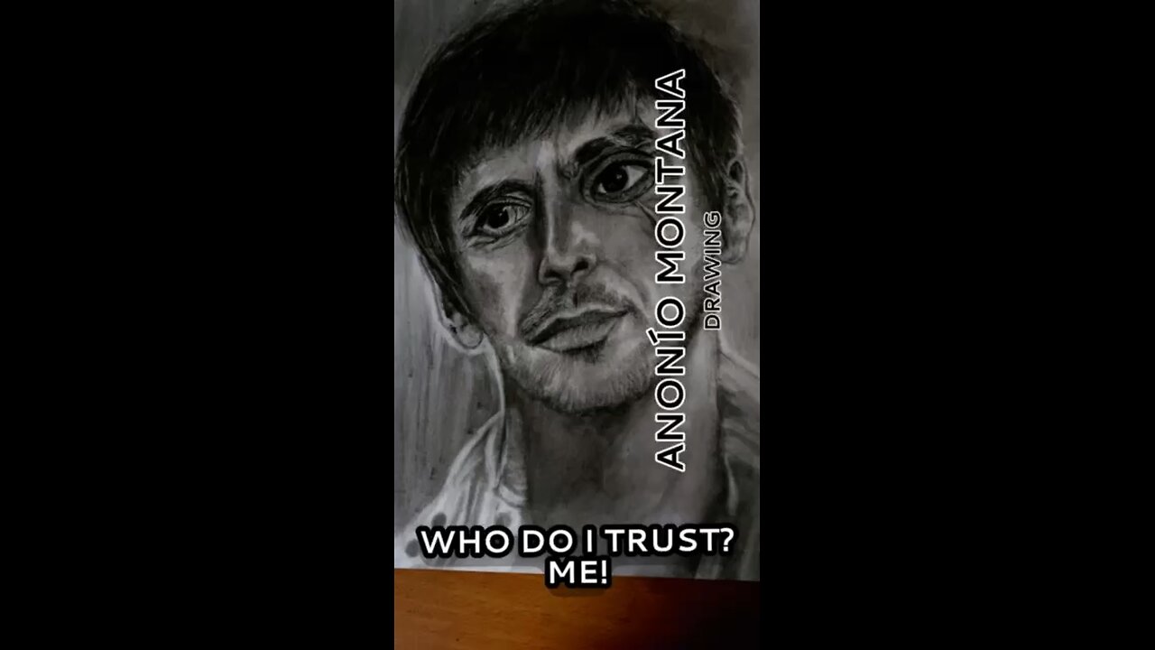 TONY MONTANA DRAWING 😎