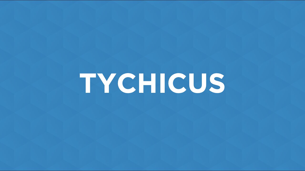 09-15-24 - Tychicus - Andrew Stensaas