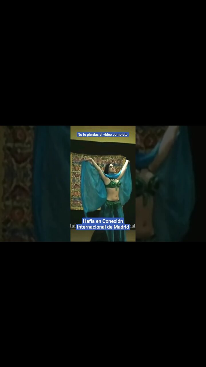 Danza ORIENTAL con VELO ❤️ ANA AZHAR ❤️19ª Hafla en Conexión Internacional 2013 ❤️Short