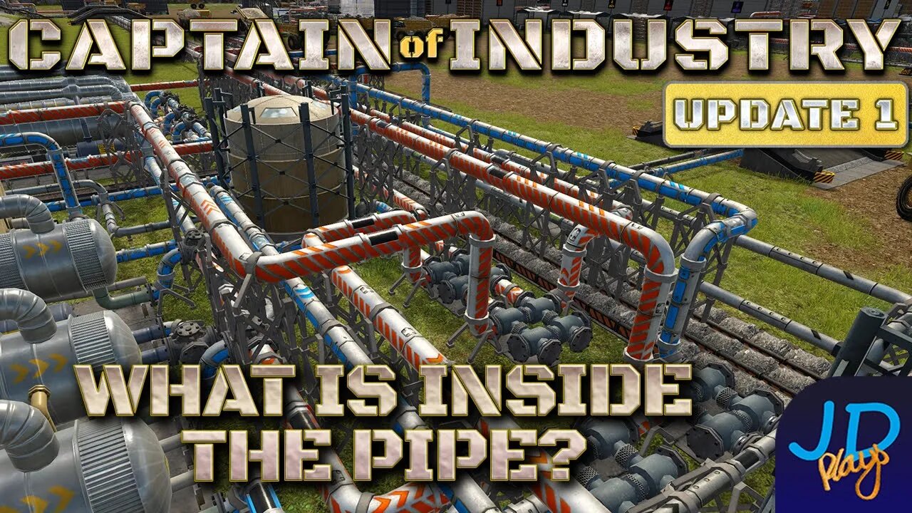 What is inside Schrodinger's Pipe? 🚛 Ep54🚜 Captain of Industry Update 1 👷 Lets Play, Walkthrough