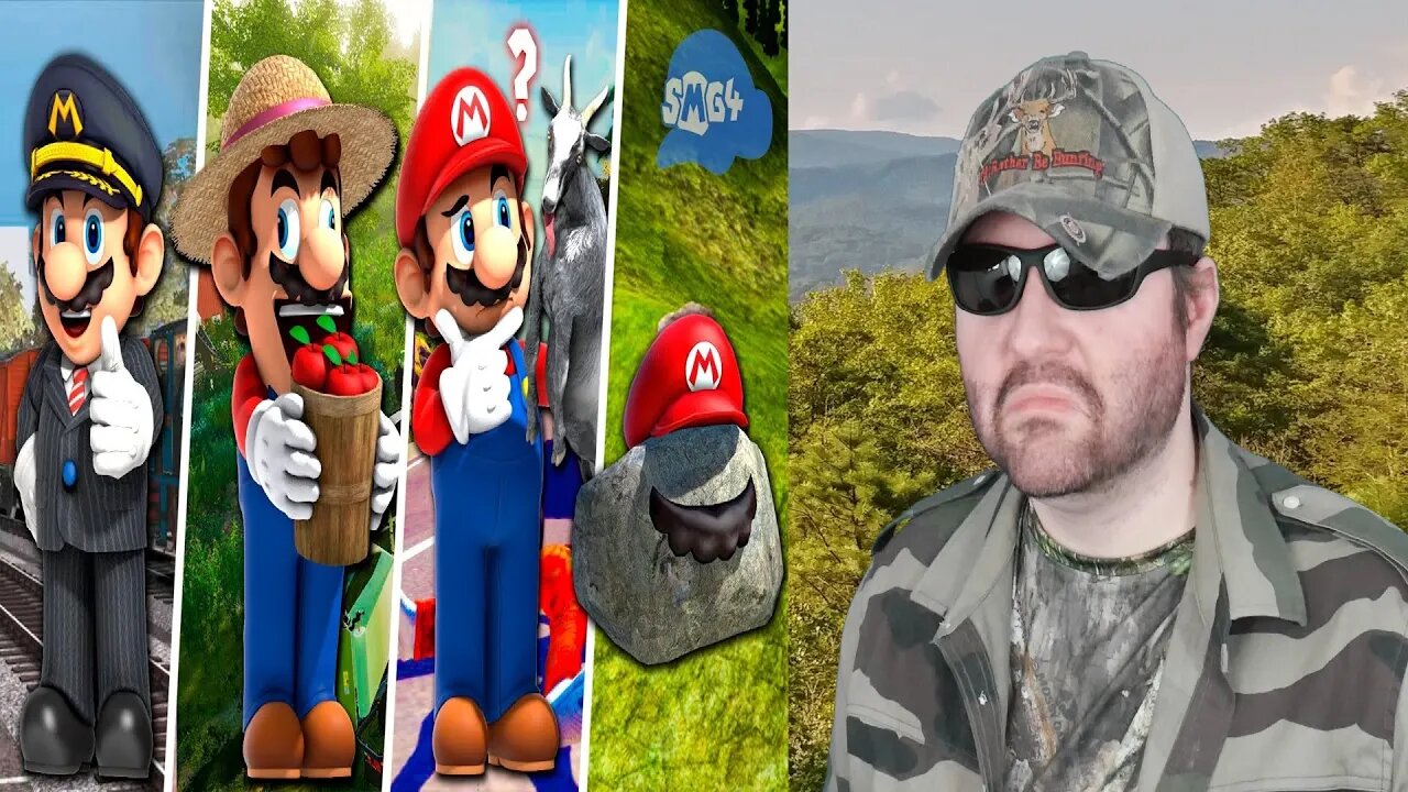 SMG4: If Mario Was In... Simulator Games REACTION!!! (BBT)