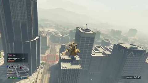 Trolling Jet Griefers With The Most POWERFUL Weapon in GTA Online