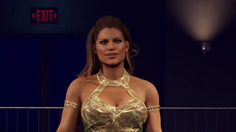 WWE2K23: Eve Torres Full Entrance!