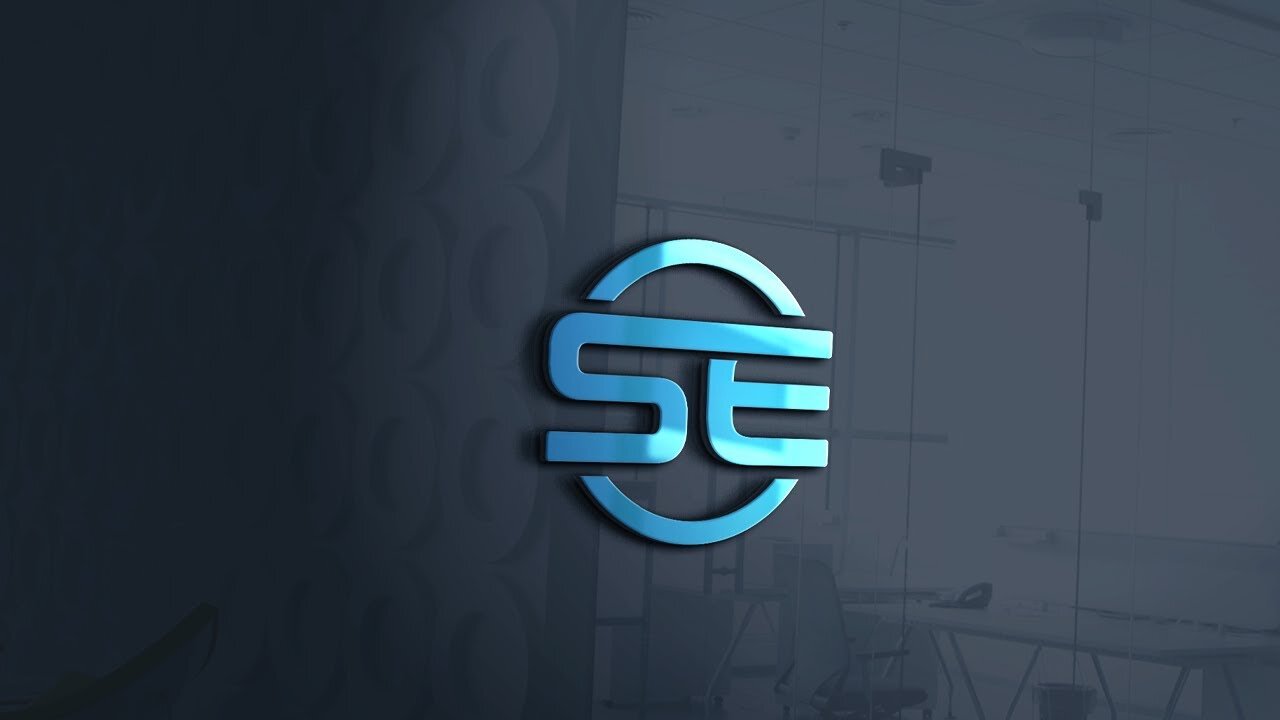 How to create a SE letter logo design in Adobe illustrator