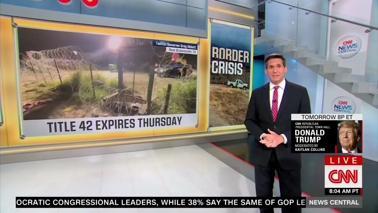 CNN: 150K Migrants Waiting In Mexico For Title 42 To End, "Hundreds Of Thousands More" On Their Way