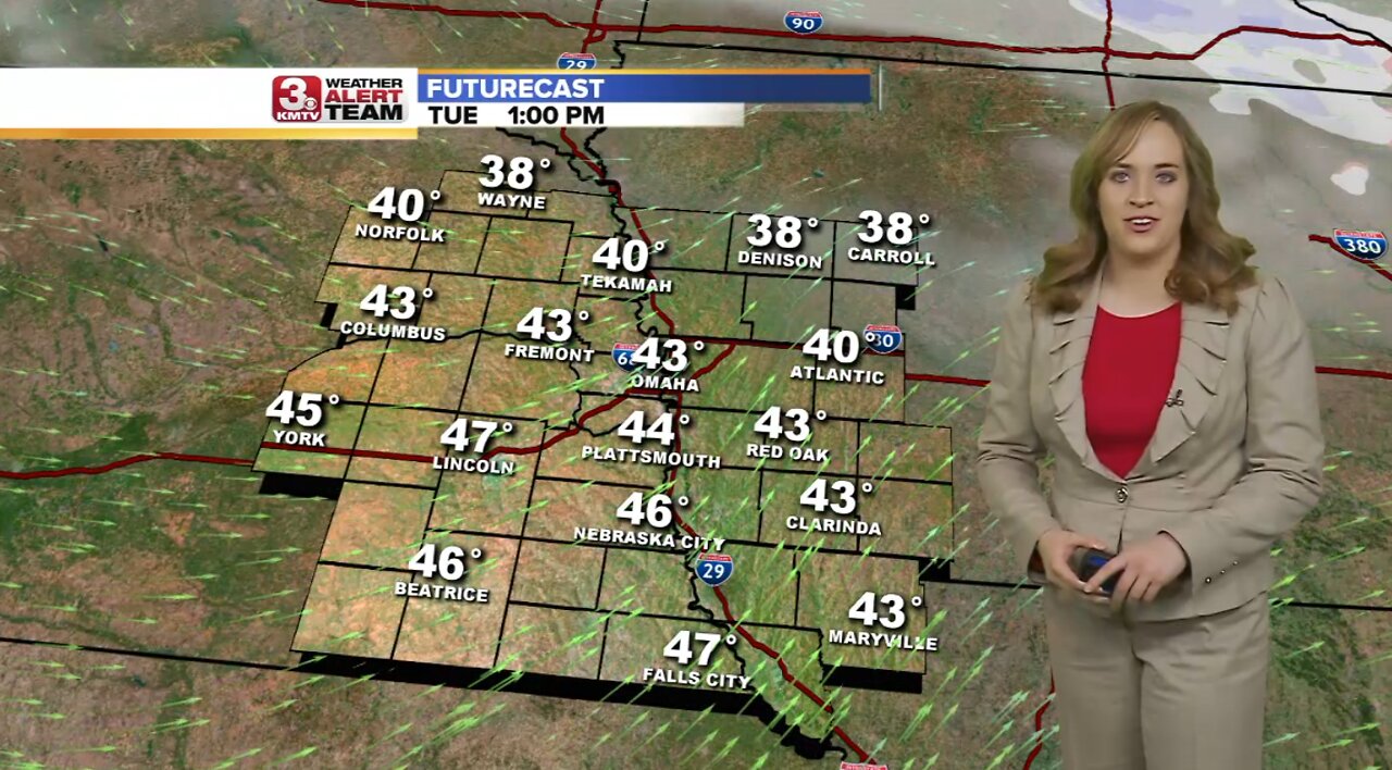 Audra's Afternoon Forecast