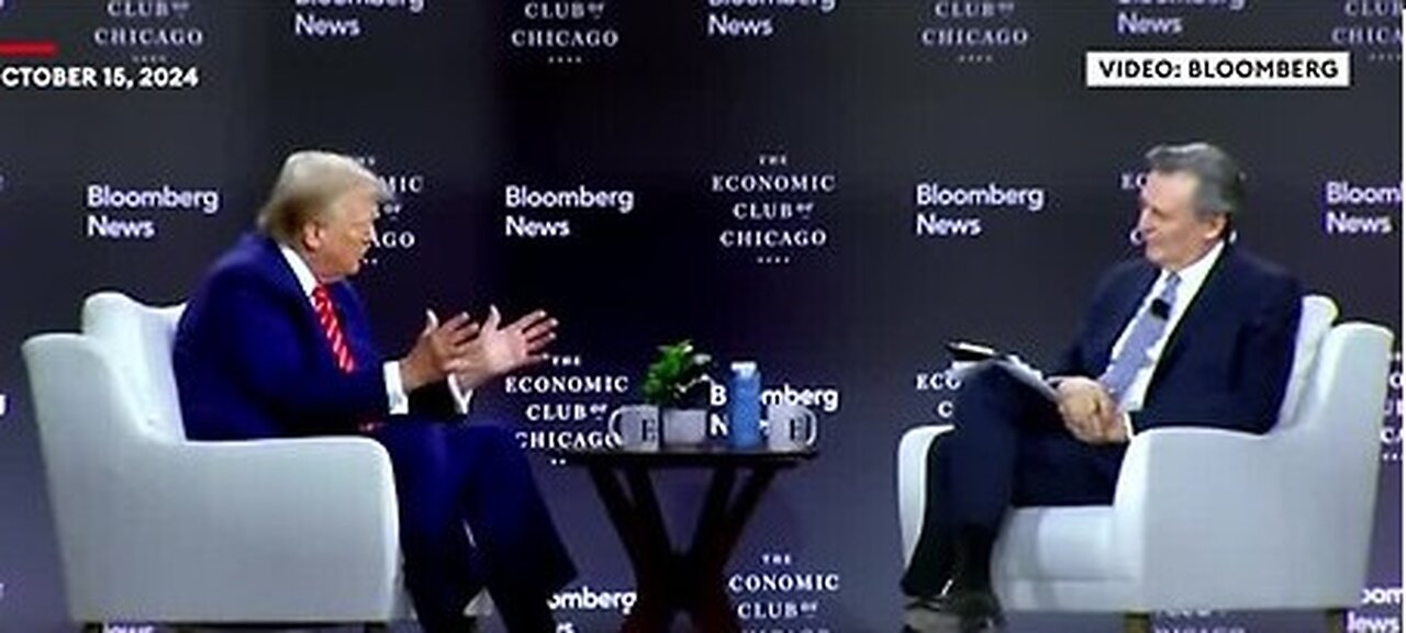 FULL INTERVIEW | Bloomberg News EIC Interview Donald Trump