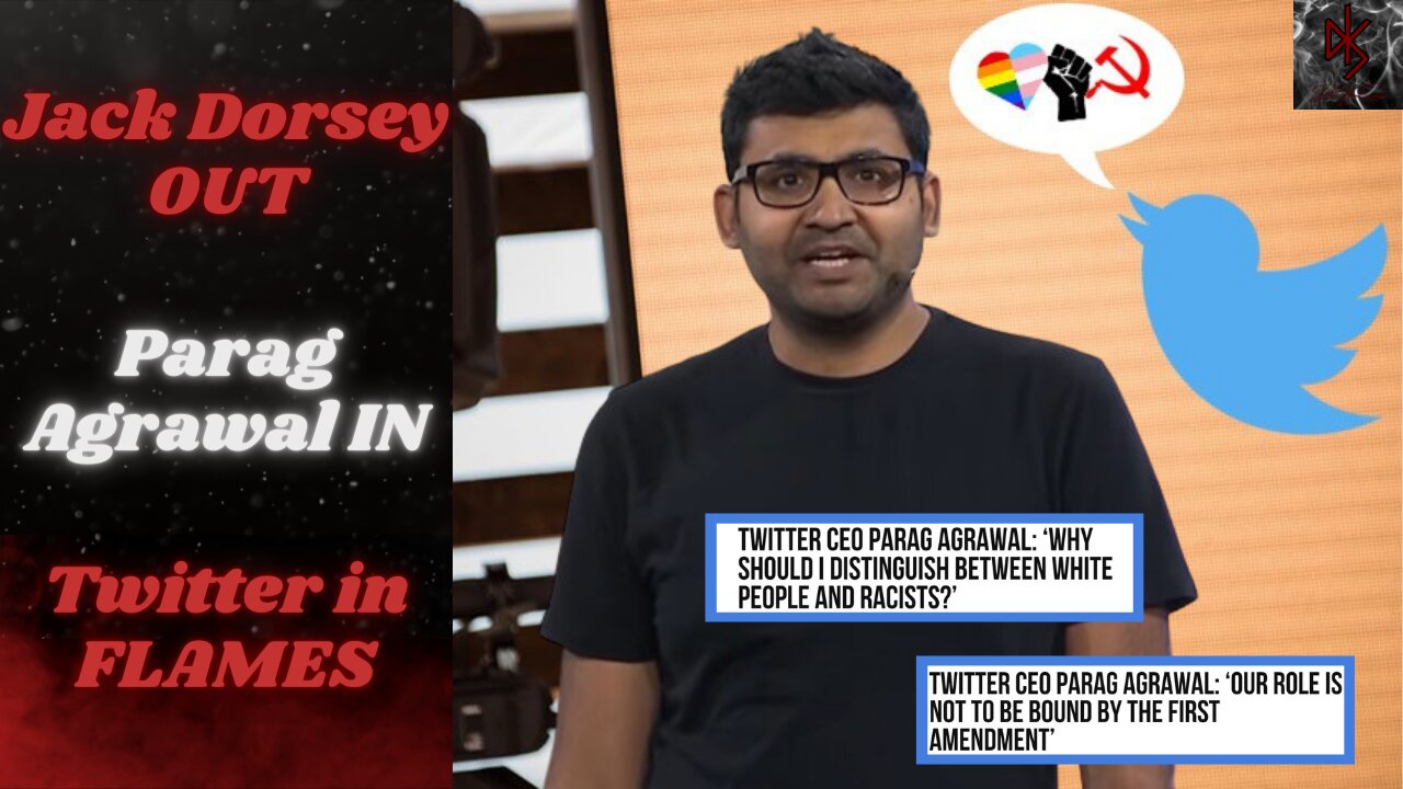 Twitter CEO Jack Dorsey Steps Down, Anti-Free Speech, Anti-White Parag Agrawal Appointed