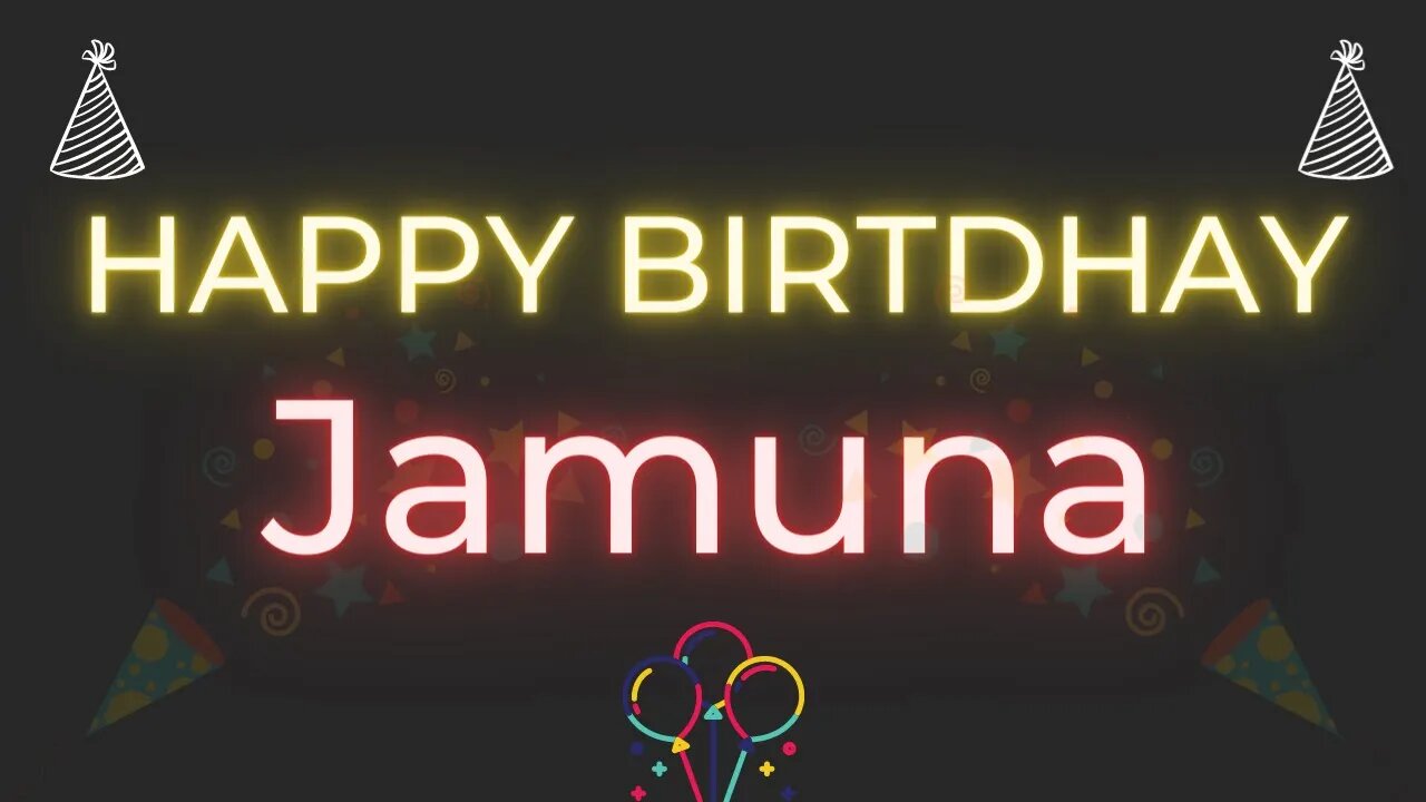 Happy Birthday to Jamuna - Birthday Wish From Birthday Bash