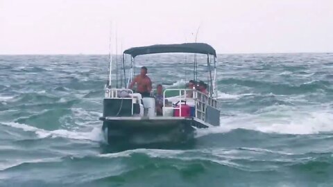 PASSENGER DESTROYED BY HUGE WAVE AT BOCA INLET