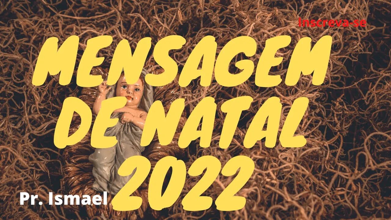 Mensagem de Natal 2022