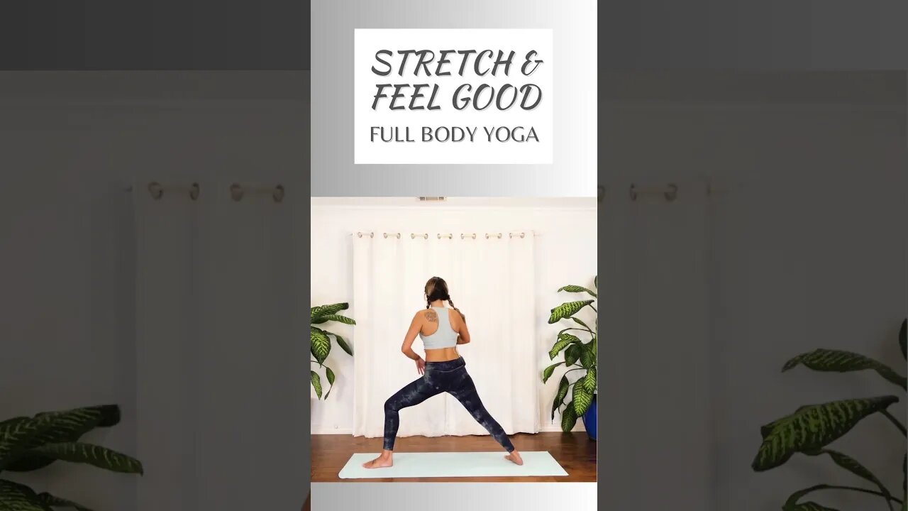 This Yoga Workout will leave you feeling GREAT! Full video on our channel!