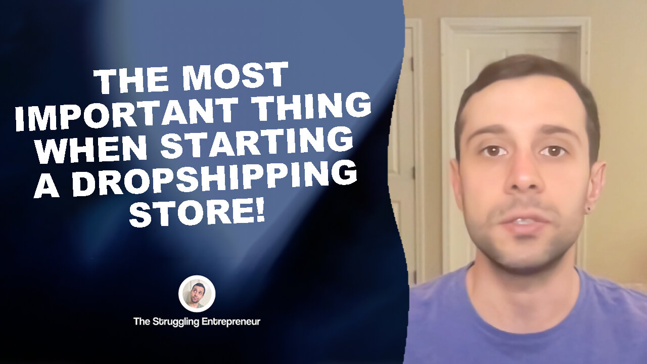 The SECRET To Starting A Successful Dropshipping Store!