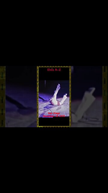 Elvis Presley-San Diego-November 15,1970