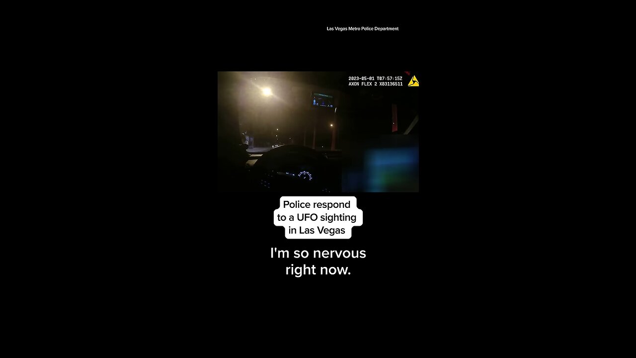 Police respond to Alien UFO crash - Las Vegas