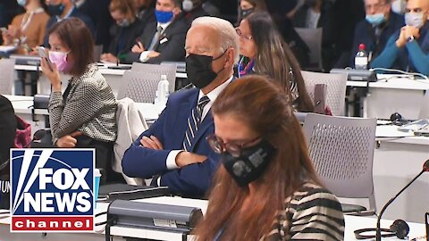 #Foxnews Biden appears to fall asleep during COP26 Climate Summit remarks