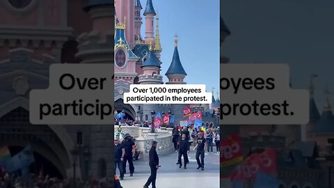 Disney Workers Are On Strike