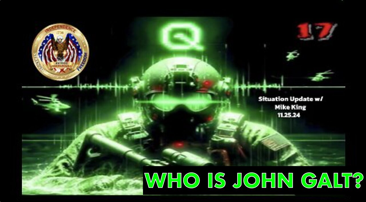 PATRIOT UNDERGROUND W/ SITUATION UPDATE W/ MIKE KING. Q DROPS & CURRENT COMMS DECODE. JGANON, SGANON