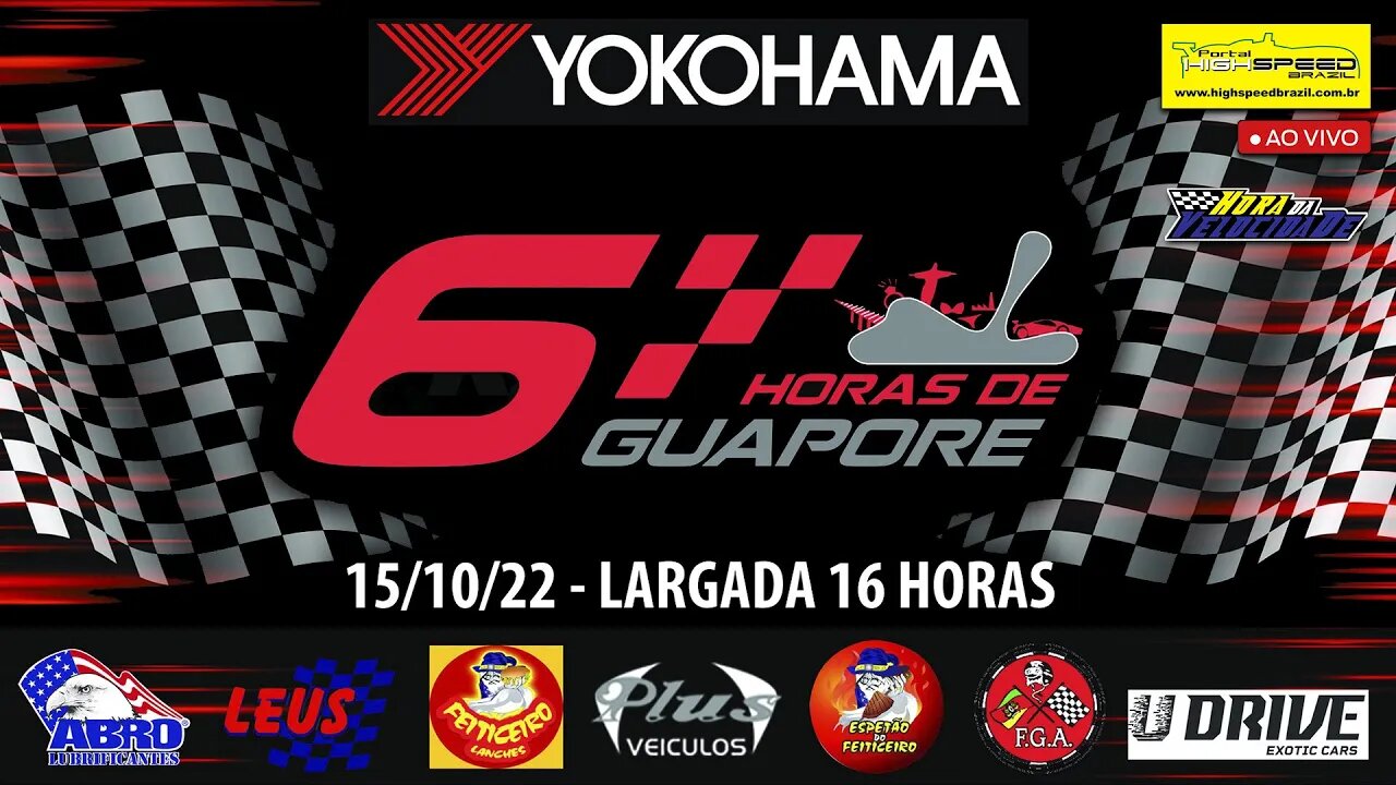 6 HORAS DE GUAPORÉ | CAMPEONATO GAÚCHO DE SUPER TURISMO | 4ª Etapa 2022 - Guaporé (RS) | Ao Vivo