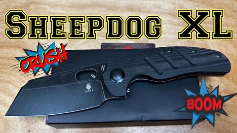 Keizer Sheepdog XL BEAST ! No flipper but it’s a “hole” lot better !!