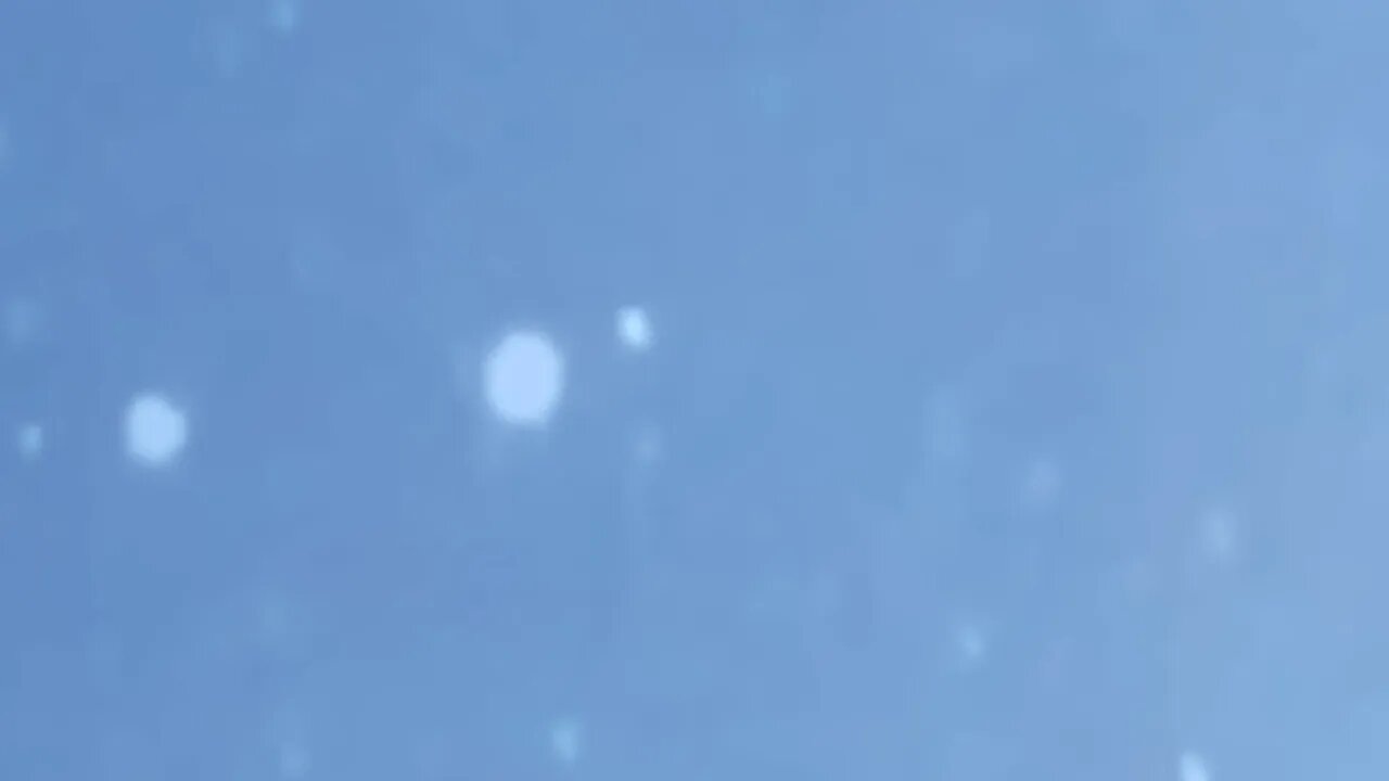 two very large UFO spheres descent East coast