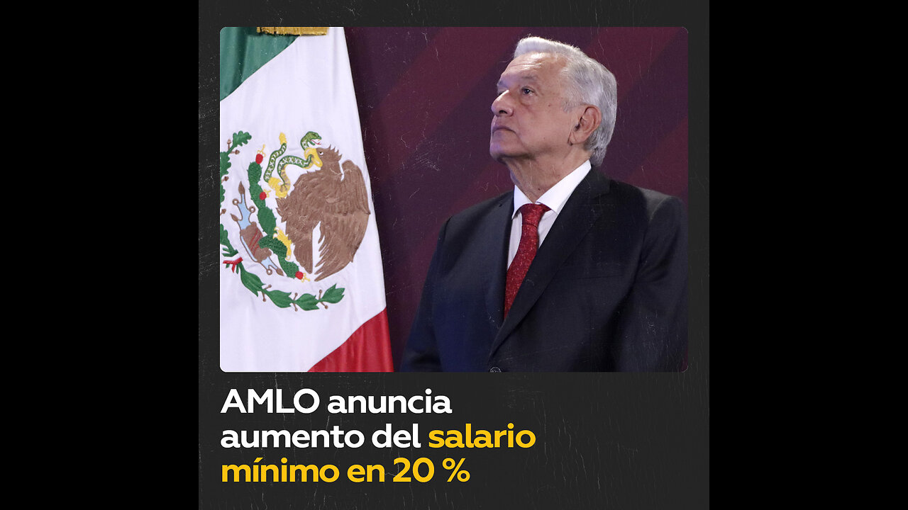 Anuncian aumento del salario en el aniversario del Gobierno mexicano