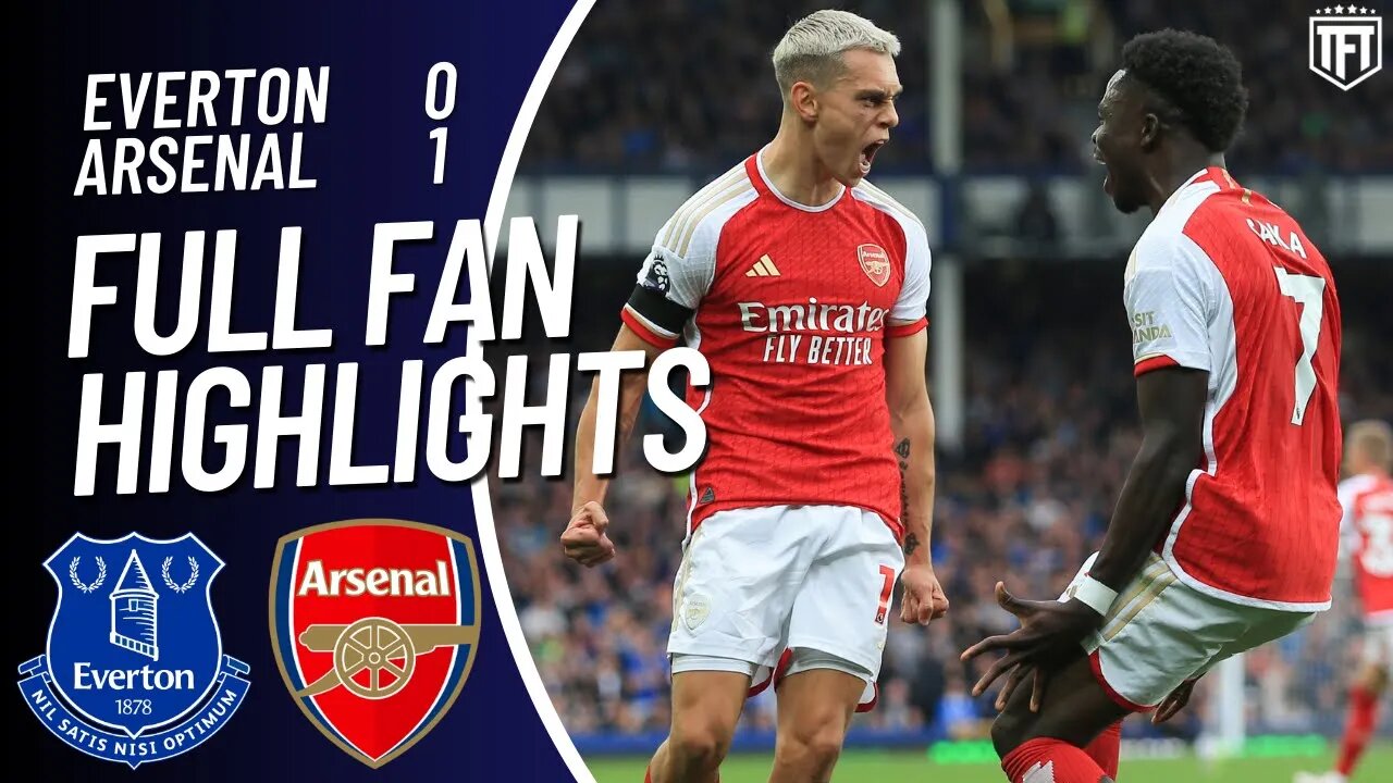 Arsenal ARE TOP CLASS! Everton 0-1 Arsenal Highlights