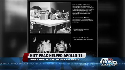 Kitt Peak helped with the Apollo 11 mission